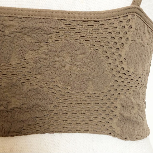 NWT INTIMATELY FREE PEOPLE Candy Textured Seamless Bralette in Sand XS/S - Picture 10 of 16